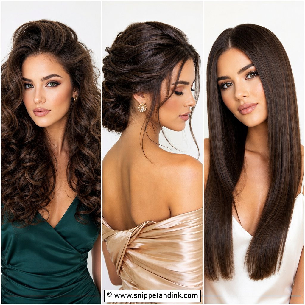 20 Mother of the Bride Long Hairstyles for Graceful Glam