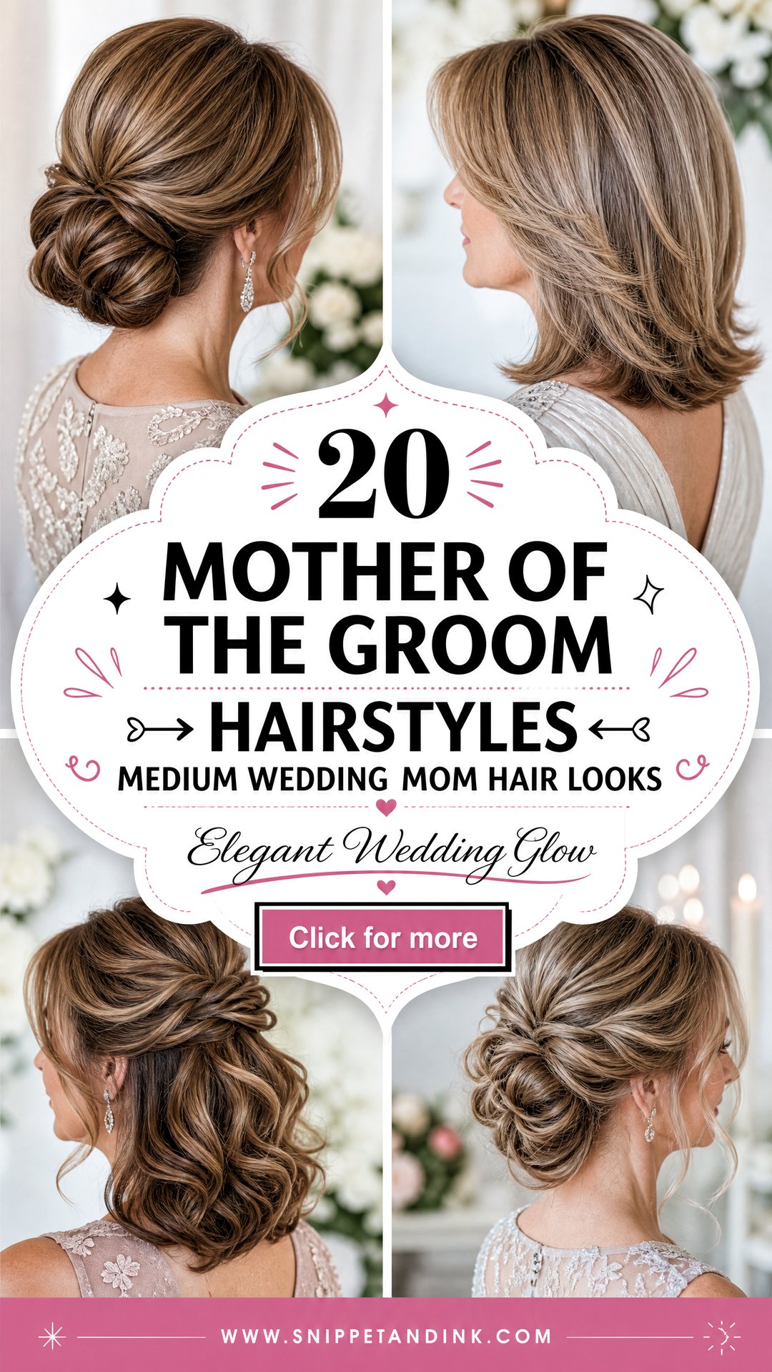 20 Mother of the Groom Hairstyles Medium Wedding Mom Hair Looks - 20 Mother of the Groom Hairstyles Medium Wedding Mom Hair Looks