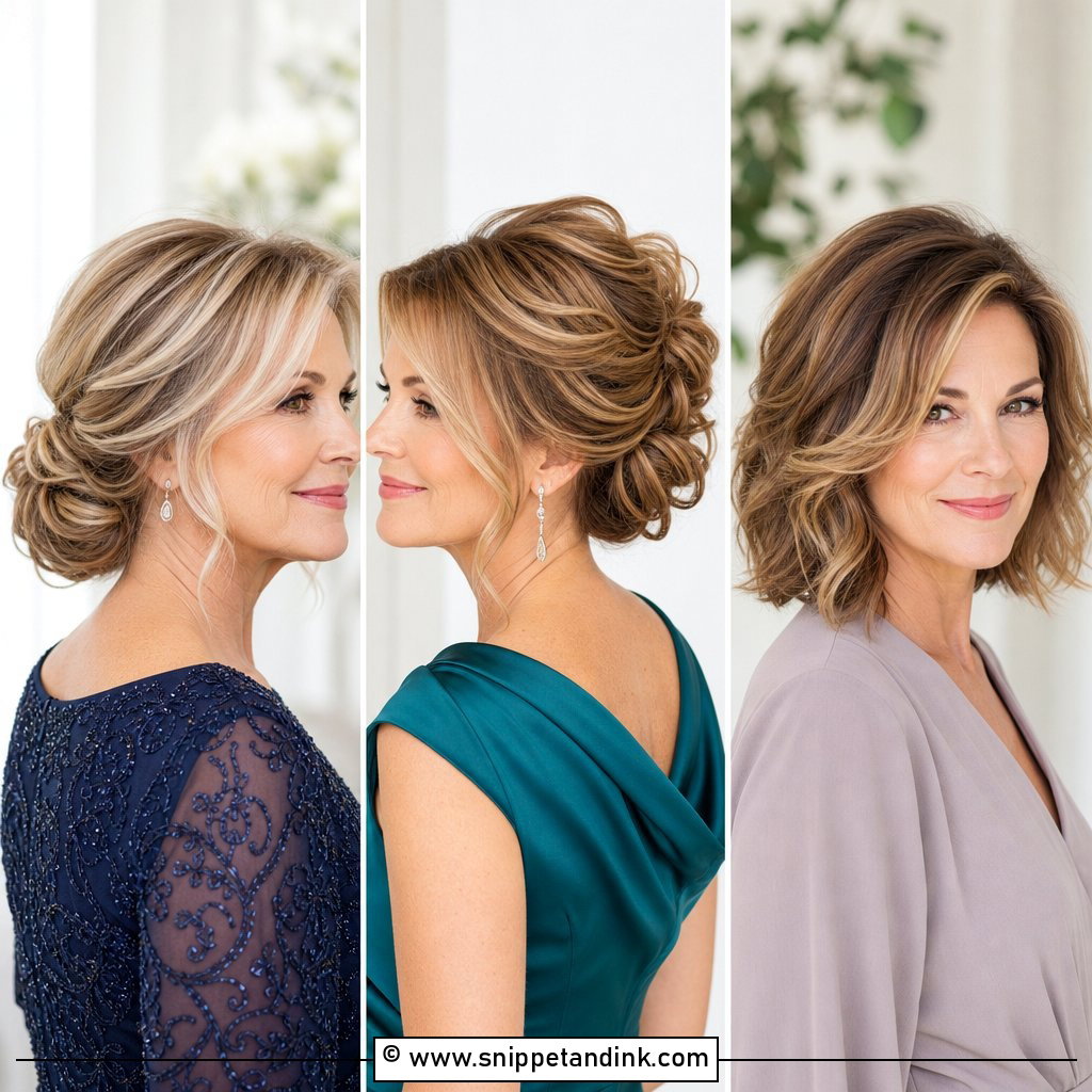 20 Mother of the Groom Medium Hairstyles for Elegant Moms