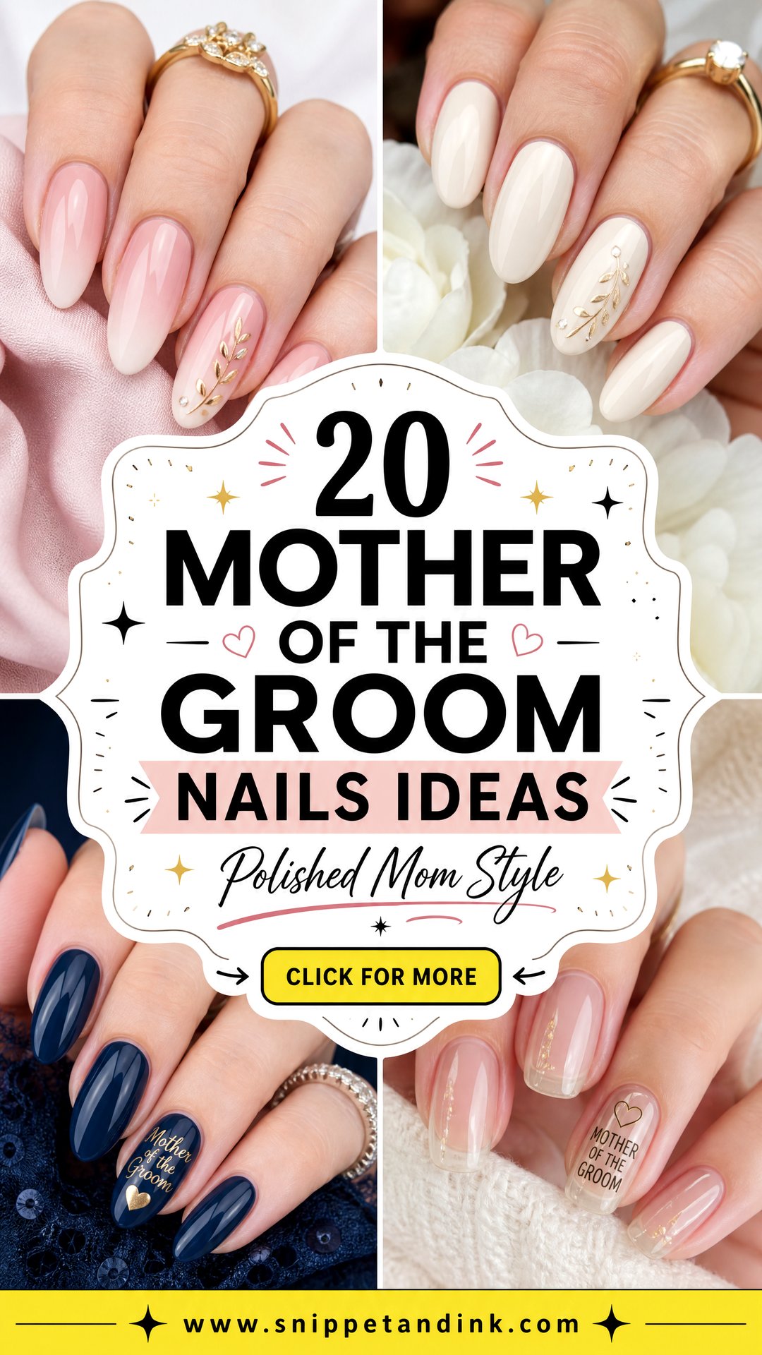 20 Mother of the Groom Nails Ideas for Polished Style - 20 Mother of the Groom Nails Ideas for Polished Style