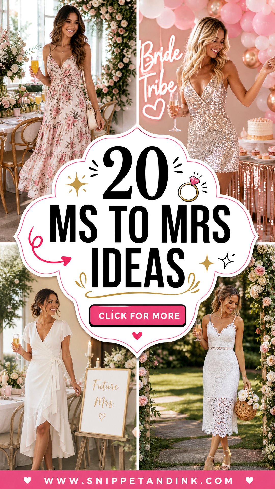 20 Ms to Mrs Ideas Chic Bridal Touches for Every Celebration - 20 Ms to Mrs Ideas: Chic Bridal Touches for Every Celebration