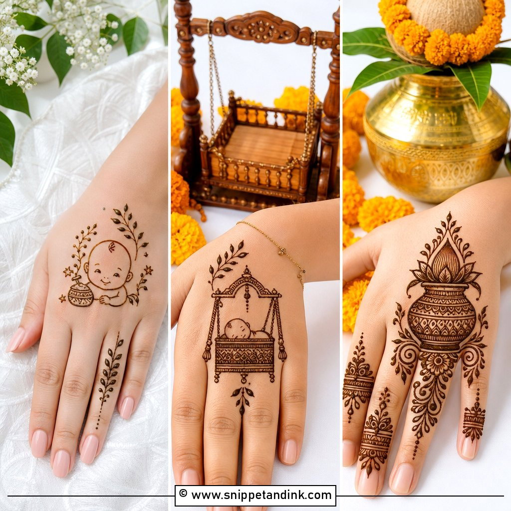 20 Mundan Ceremony Mehndi Designs for Sweet Traditions