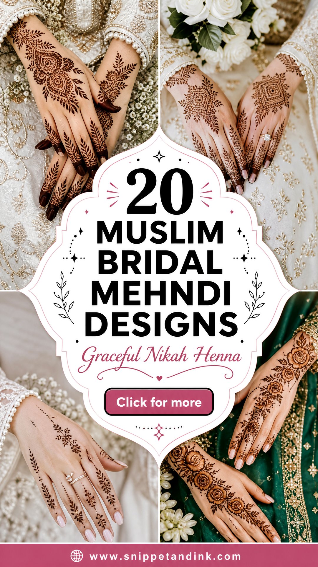 20 Muslim Bridal Mehndi Designs Elegant Ideas to Save - 20 Muslim Bridal Mehndi Designs: Elegant Ideas to Save