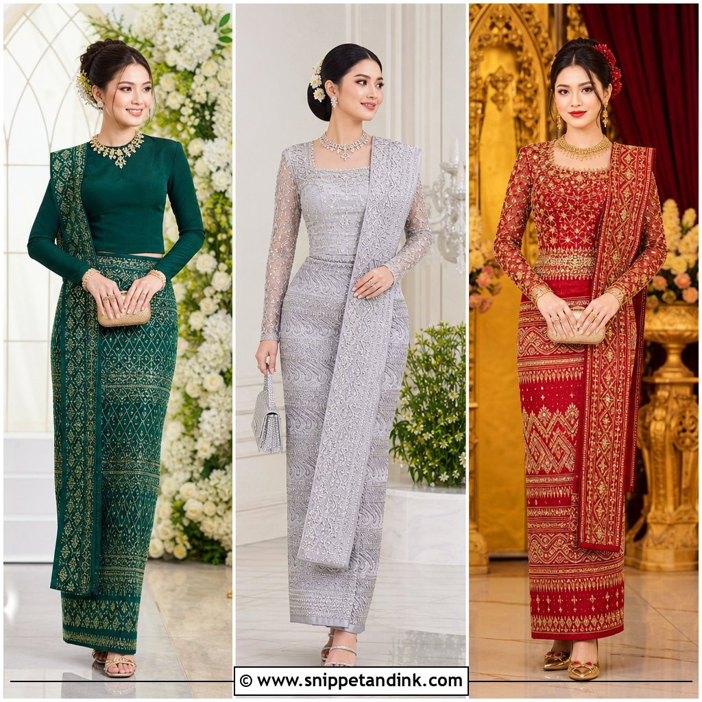 20 Myanmar Wedding Dresses: Stunning Traditional Bridal Styles