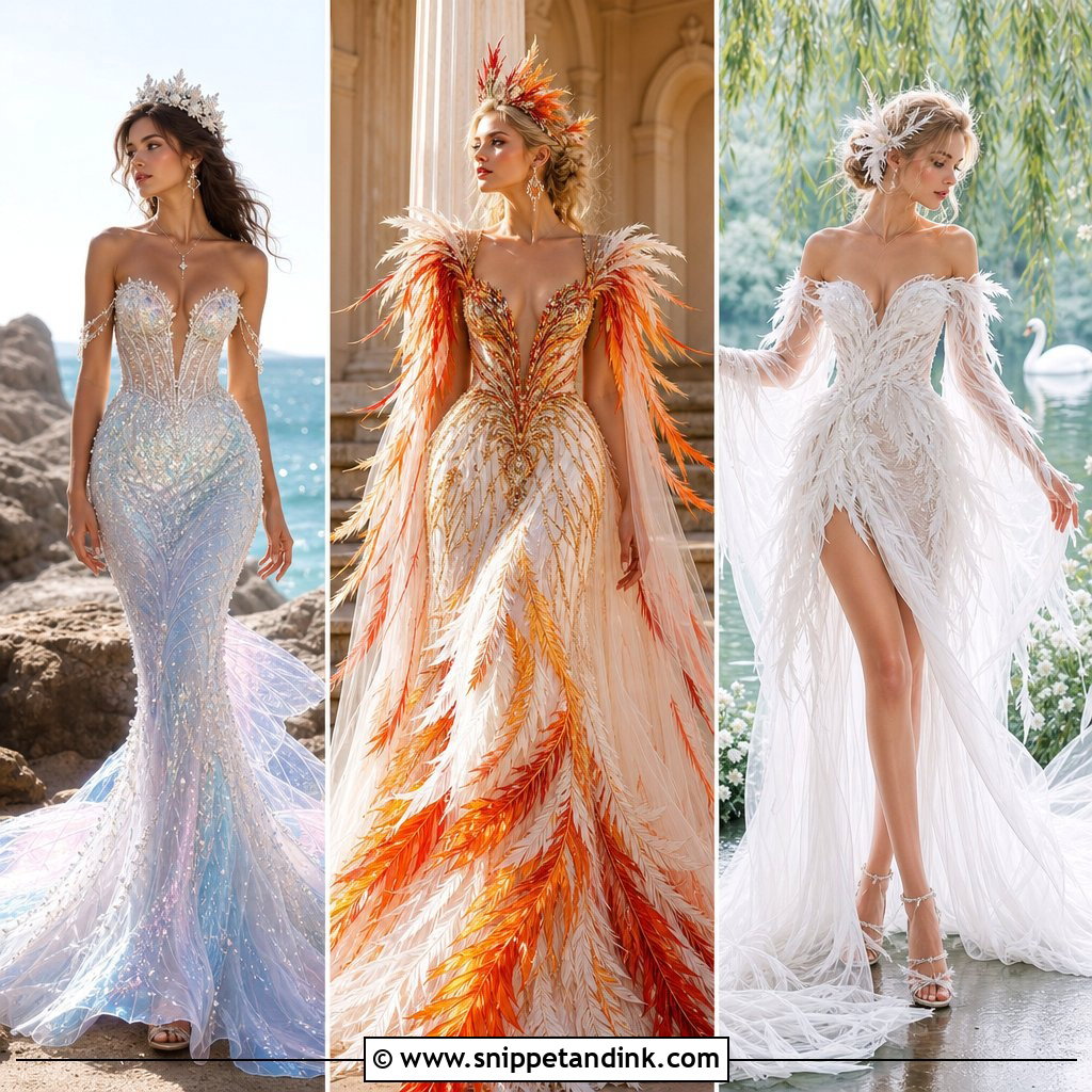 20 Mythical Wedding Dress Ideas: Magical Looks for Fantasy Brides