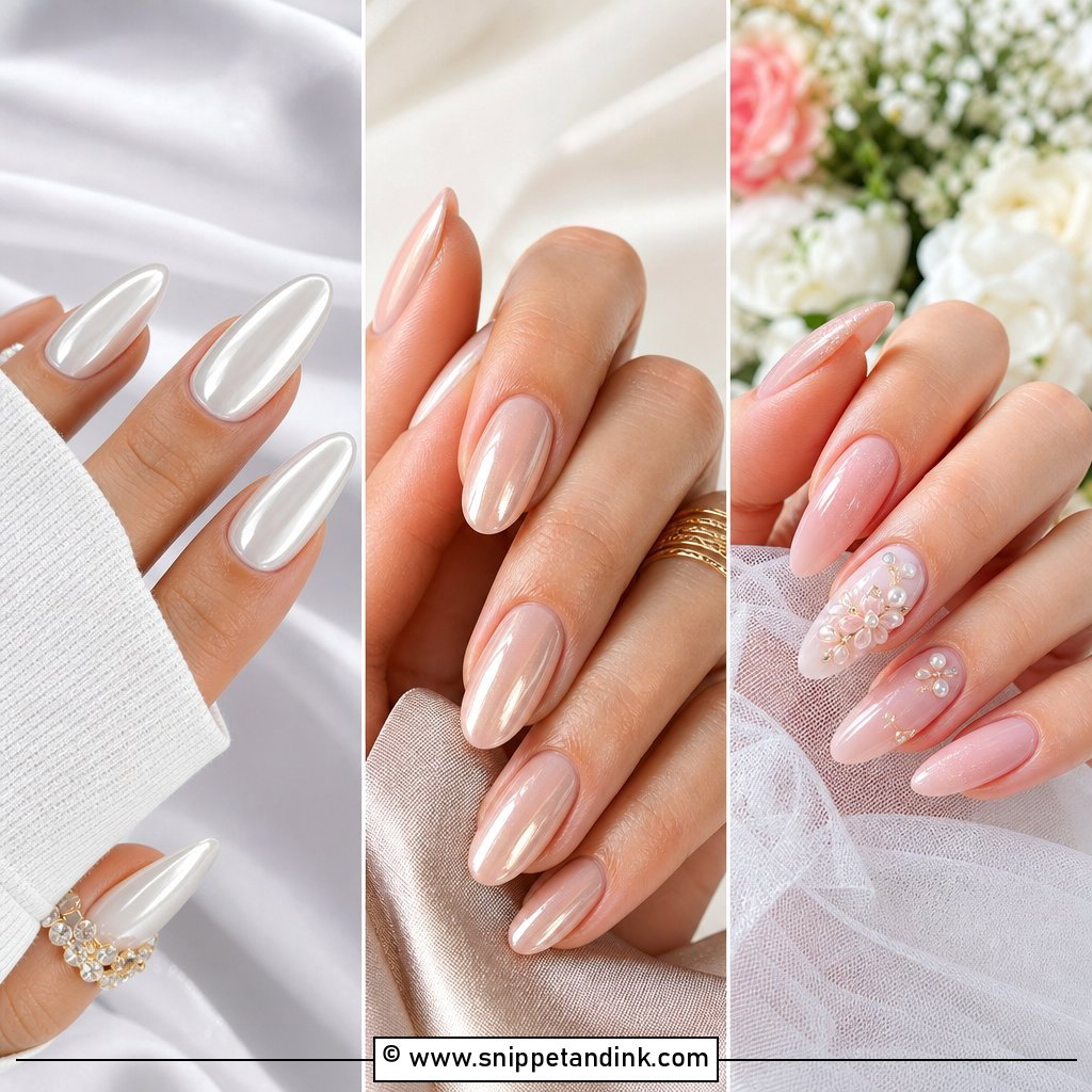 20 Nail Art Designs for Wedding Functions to Sparkle