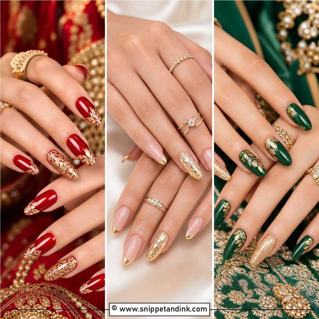 20 Nail Art for Indian Wedding Ideas Glam Looks to Save