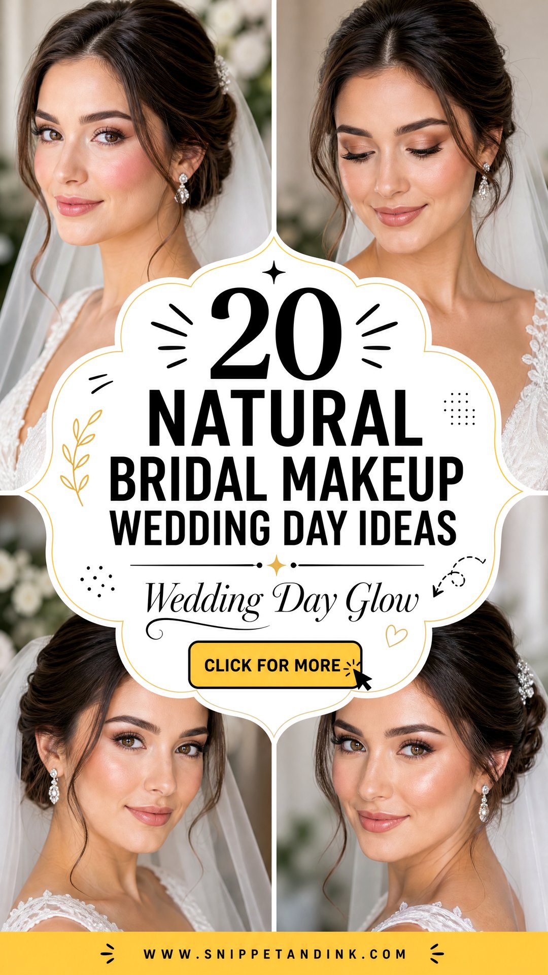 20 Natural Bridal Makeup Wedding Day Ideas for Glow - 20 Natural Bridal Makeup Wedding Day Ideas for Glow