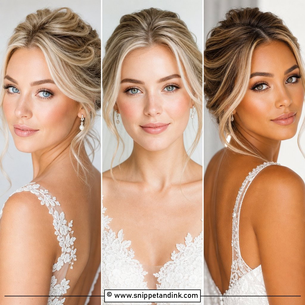 20 Natural Bridal Makeup for Blondes to Glow Softly Today