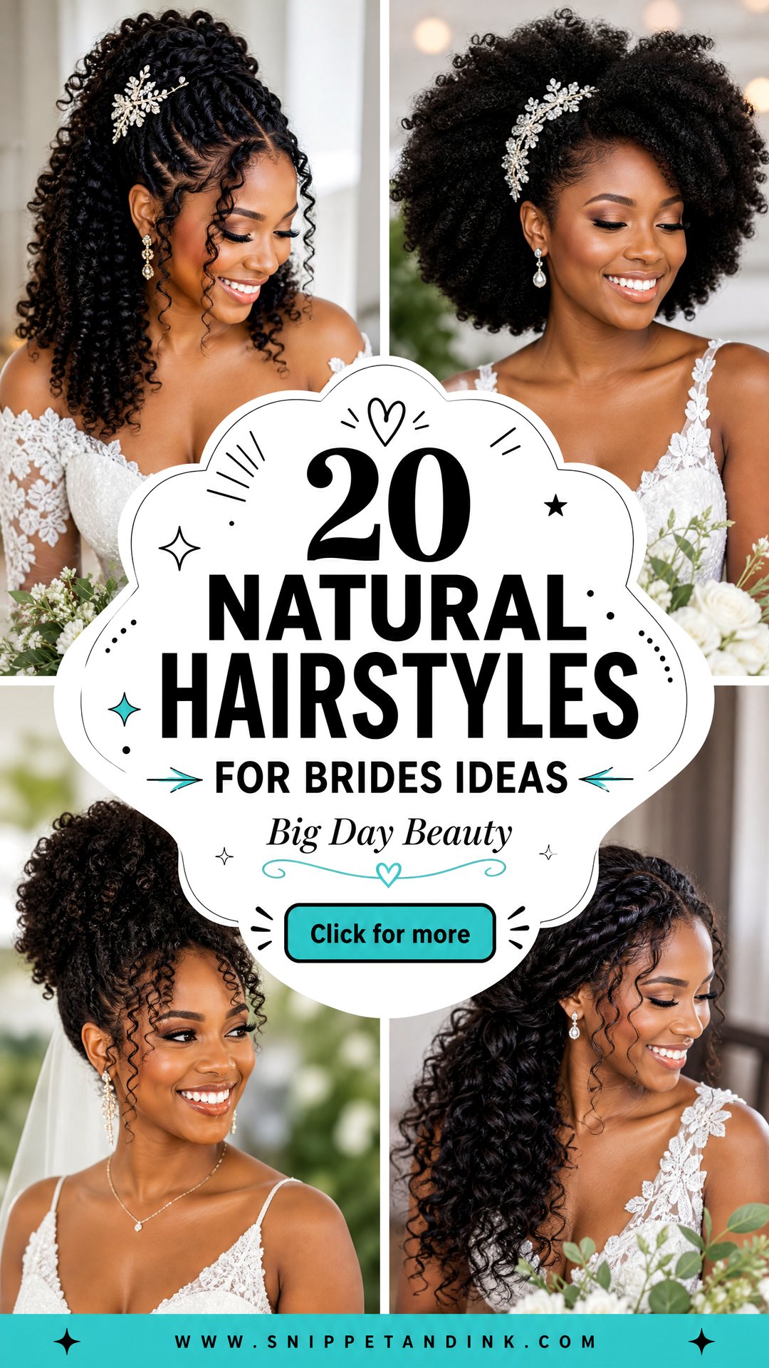 20 Natural Hairstyles For Brides Elegant Looks For Big Day - 20 Natural Hairstyles For Brides: Elegant Looks For Big Day