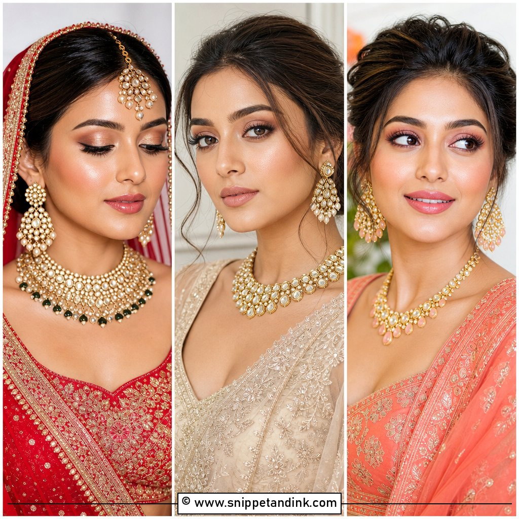 20 Natural Indian Wedding Makeup Ideas For A Radiant Bride