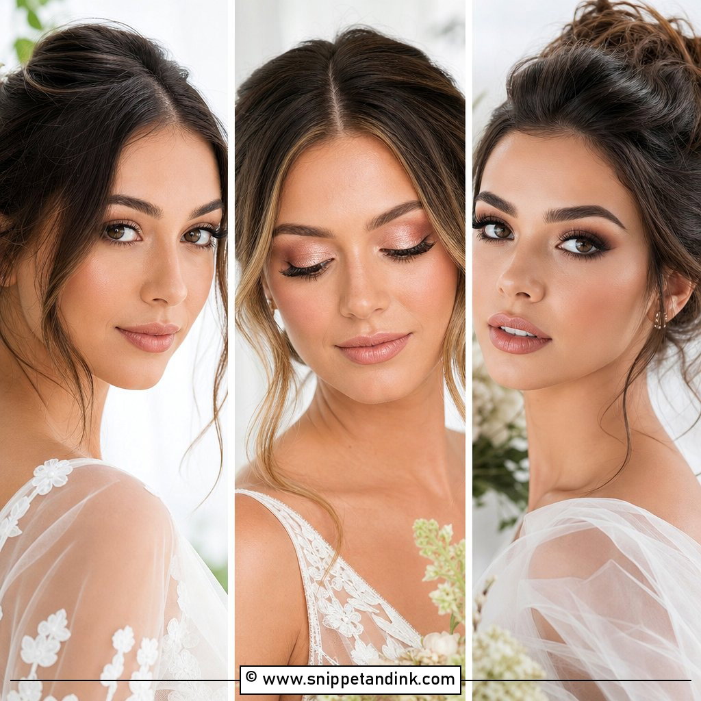 20 Natural Make Up Wedding Ideas For Effortless Glow Today