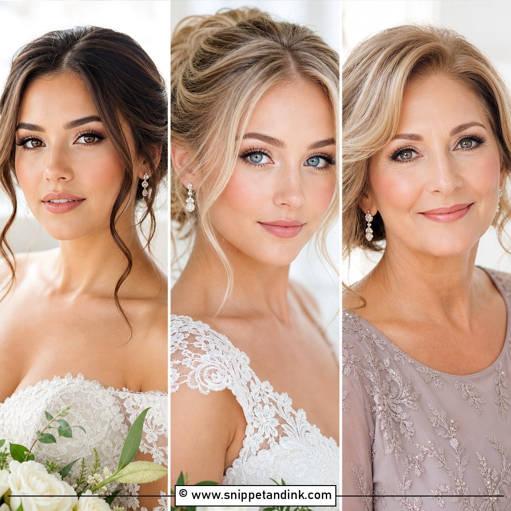 20 Natural Makeup Look for Wedding Ideas for Soft Glam Brides