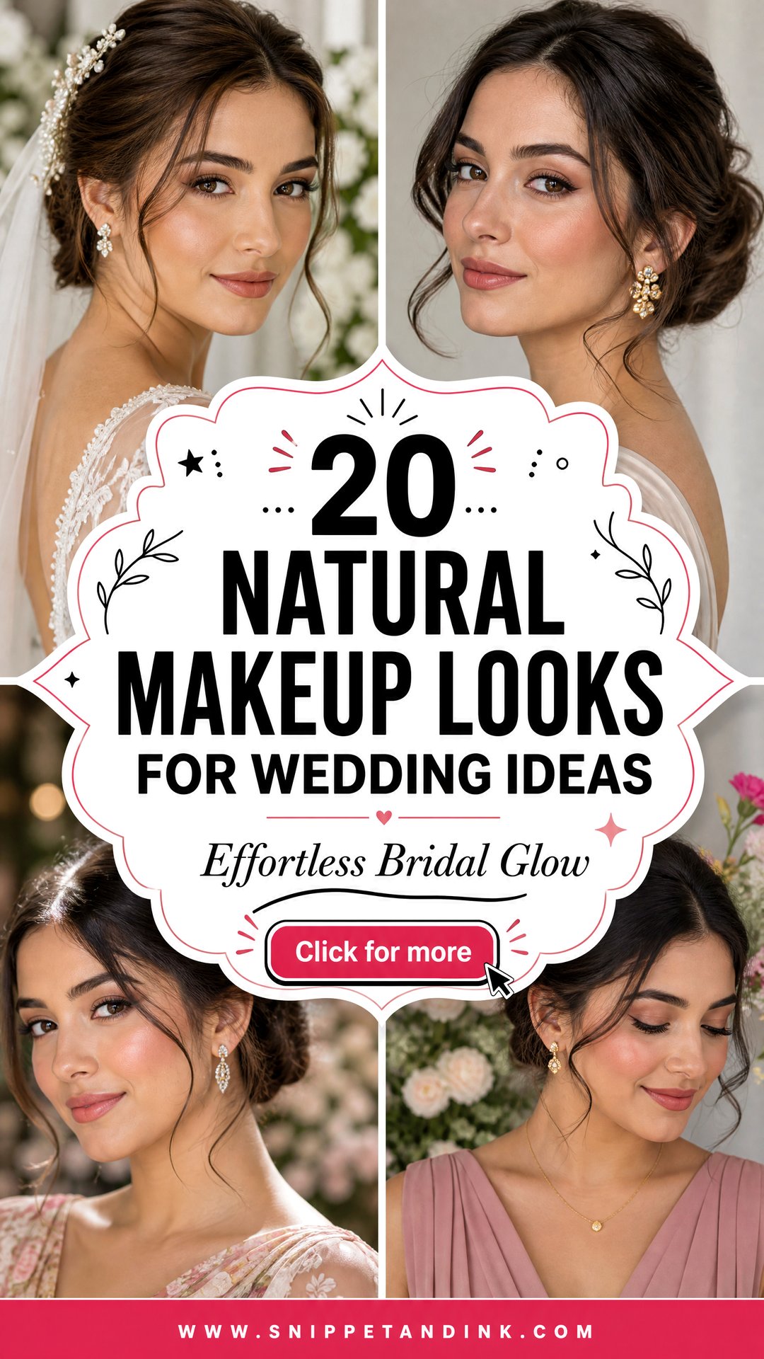 20 Natural Makeup Looks for Wedding for Effortless Bridal Glow - 20 Natural Makeup Looks for Wedding for Effortless Bridal Glow