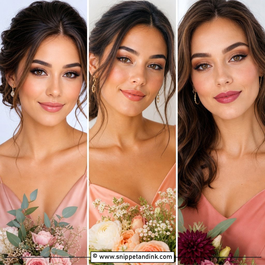 20 Natural Makeup for Wedding Bridesmaid Ideas Soft Glam