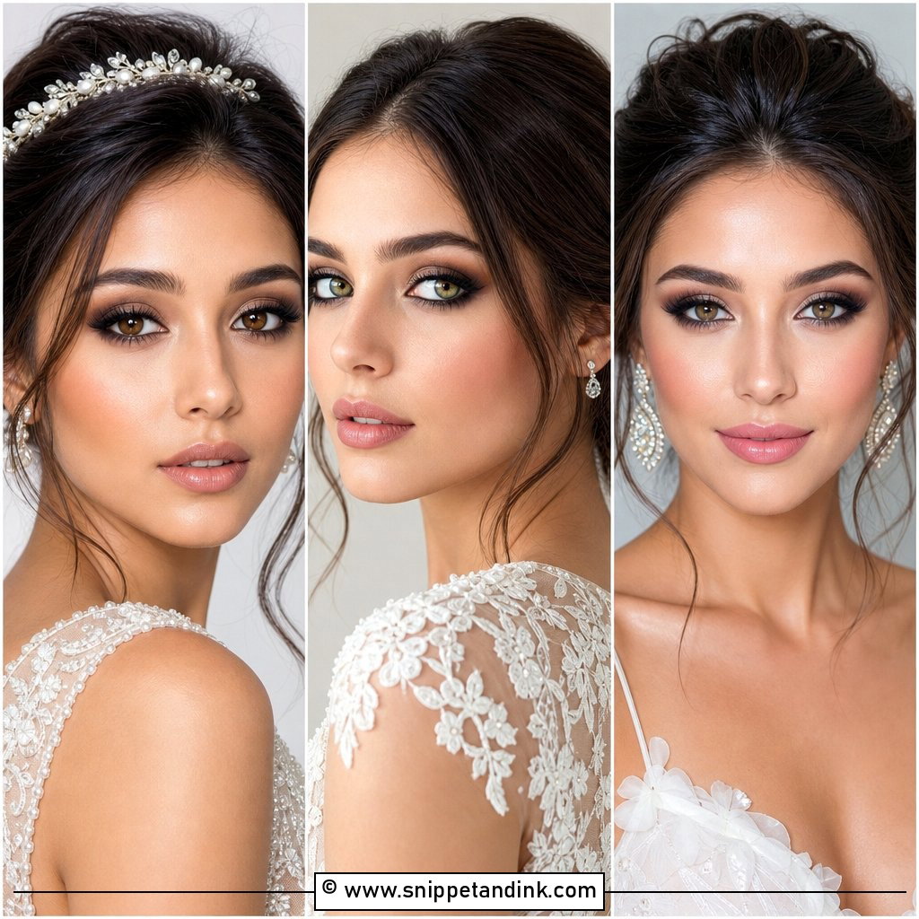 20 Natural Smokey Eye Makeup Wedding Ideas for Romantic Eyes