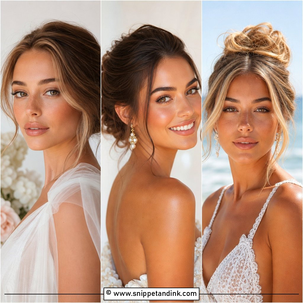 20 Natural Summer Wedding Makeup Ideas for Fresh Bridal Glow