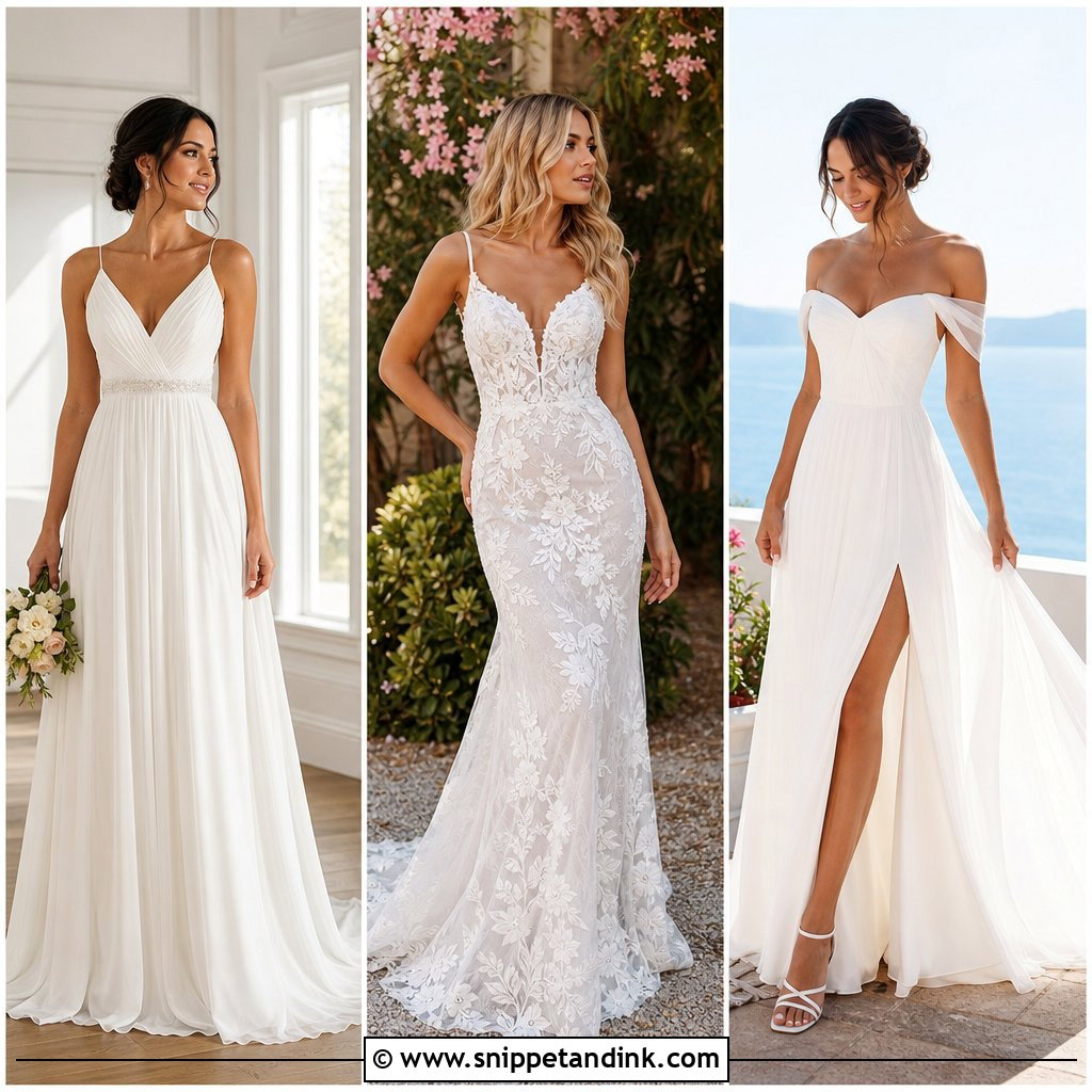 20 Natural Wedding Dress Ideas Effortless Looks for Todays Bride