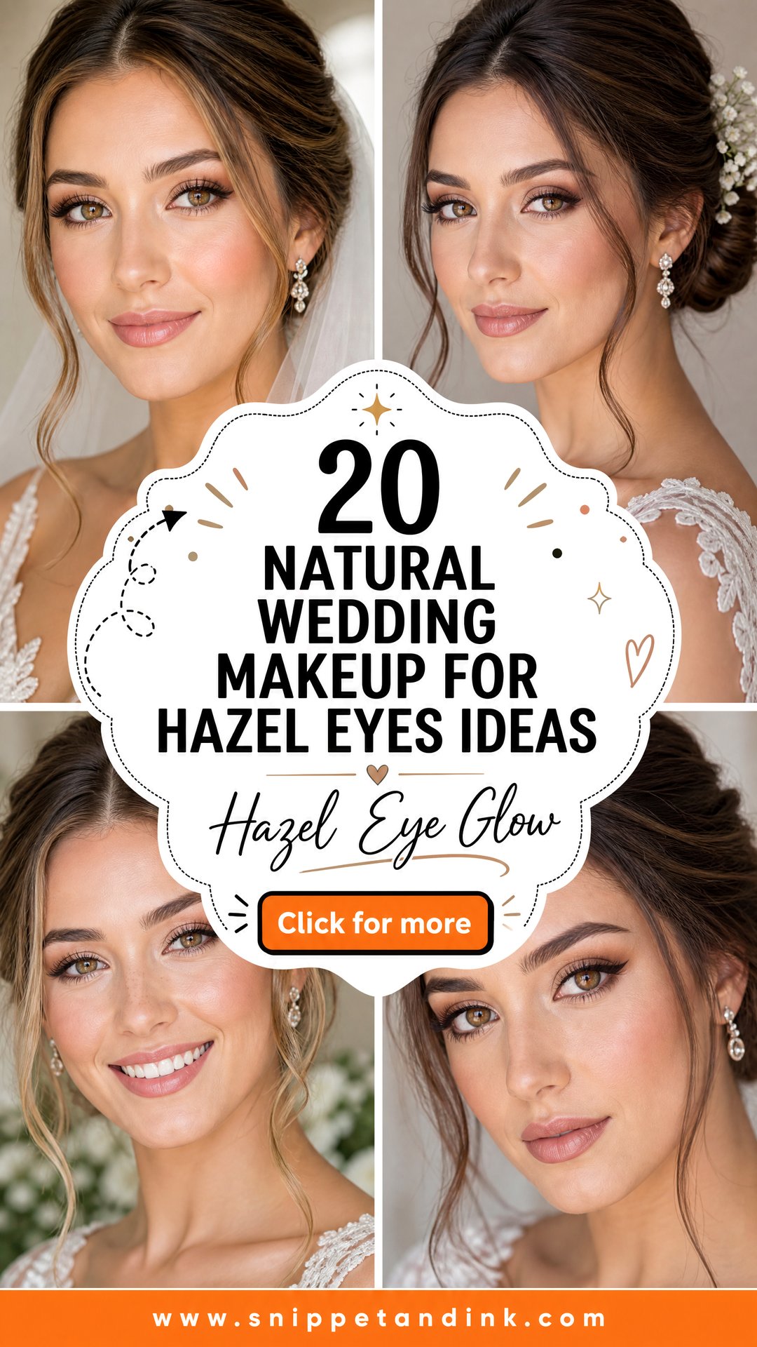 20 Natural Wedding Makeup for Hazel Eyes Soft Glam Ideas - 20 Natural Wedding Makeup for Hazel Eyes: Soft Glam Ideas