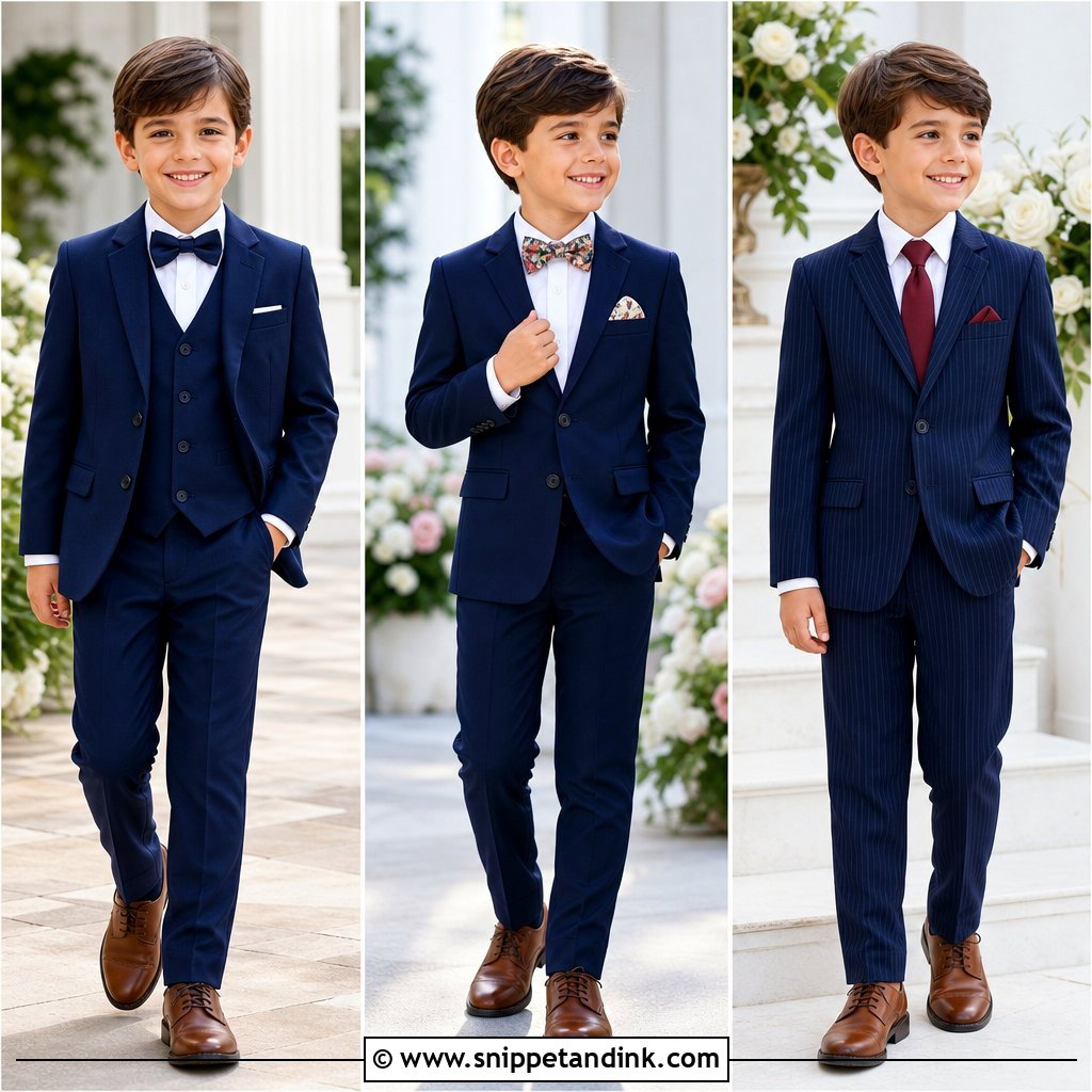 20 Navy Ring Bearer Outfit Ideas Adorable Wedding Styles