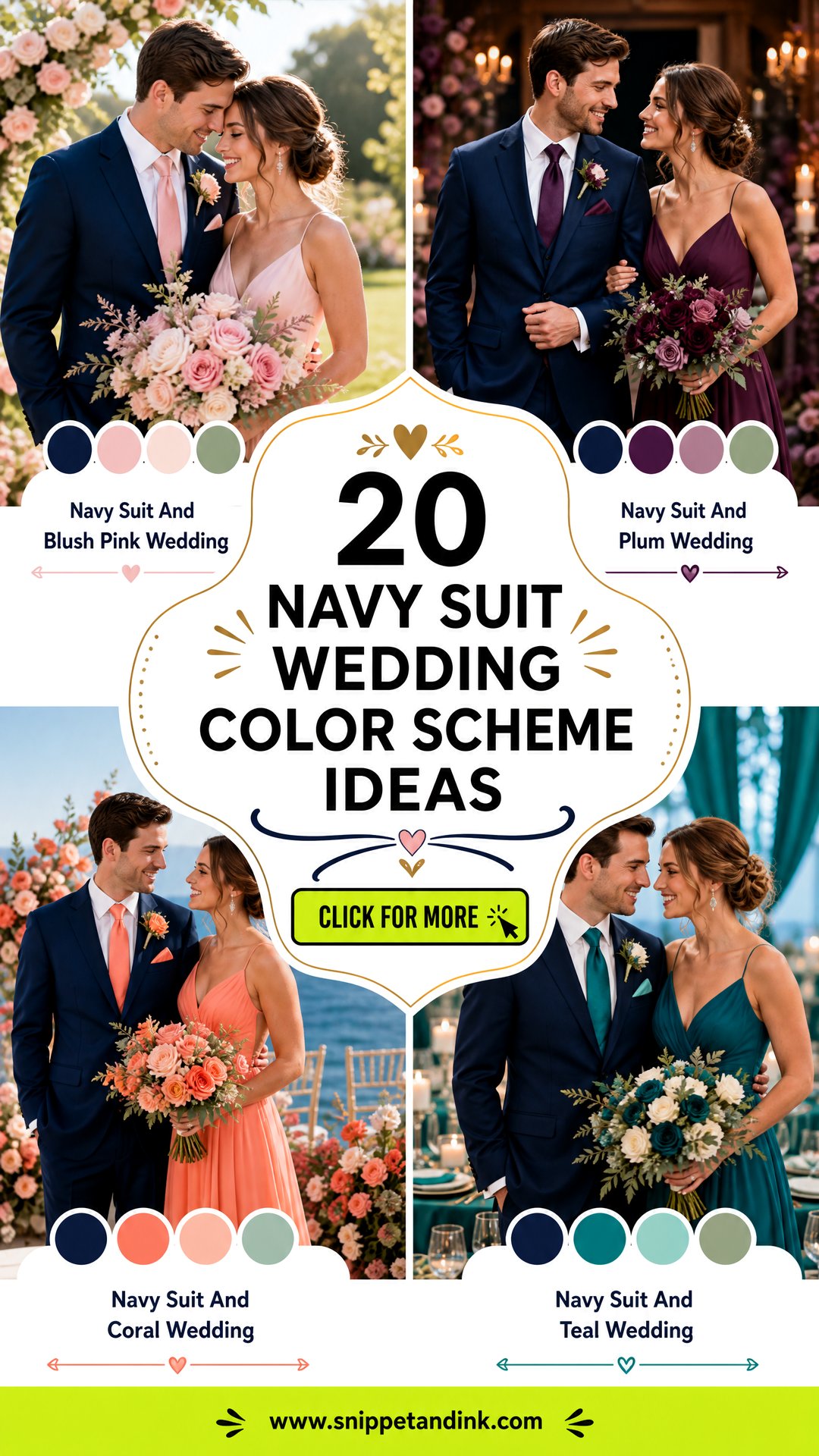 20 Navy Suit Wedding Color Scheme Ideas Timeless Pairings - 20 Navy Suit Wedding Color Scheme Ideas: Timeless Pairings