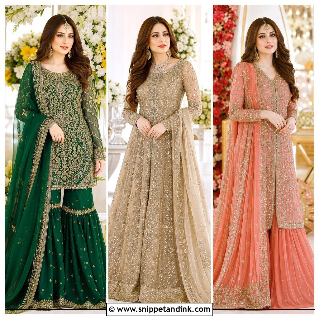 20 Neelam Muneer Bridal Dress Ideas for Glamorous Inspiration