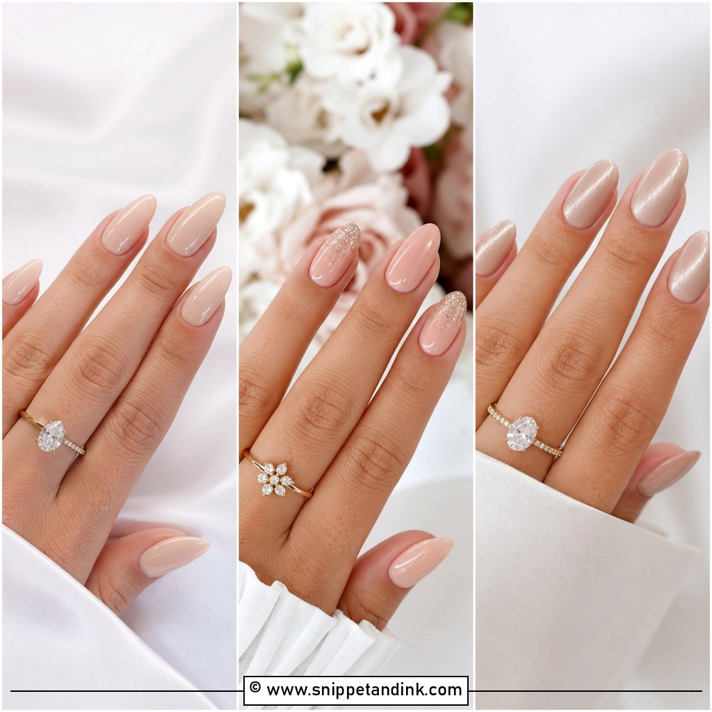 20 Neutral Nails for Wedding Chic Ideas for Every Bride