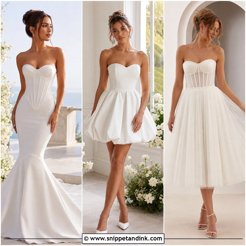 20 New Bridal Dress Designs for a Fresh, Modern Bridal Look