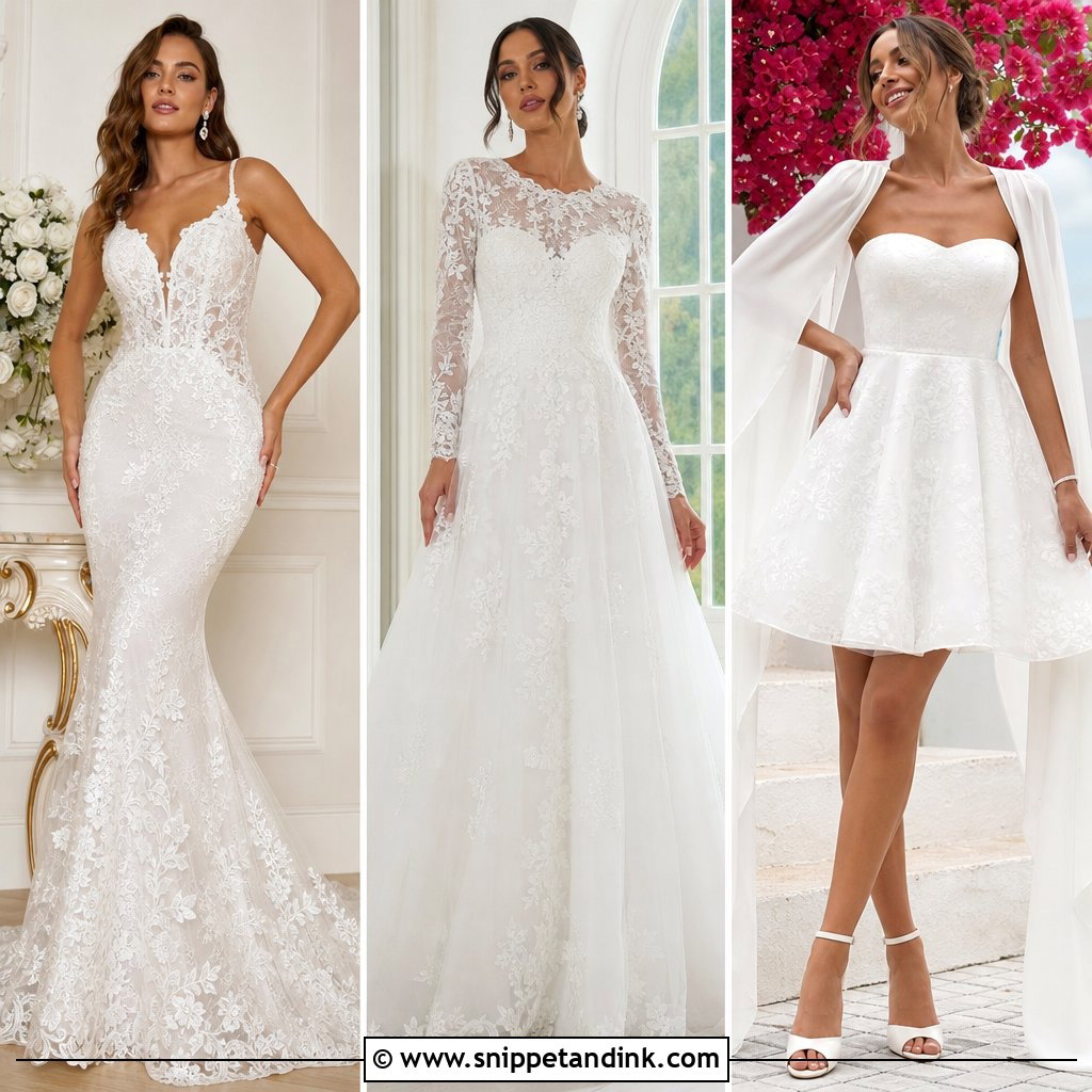 20 Nice Wedding Dresses for an Effortlessly Elegant Bridal Look