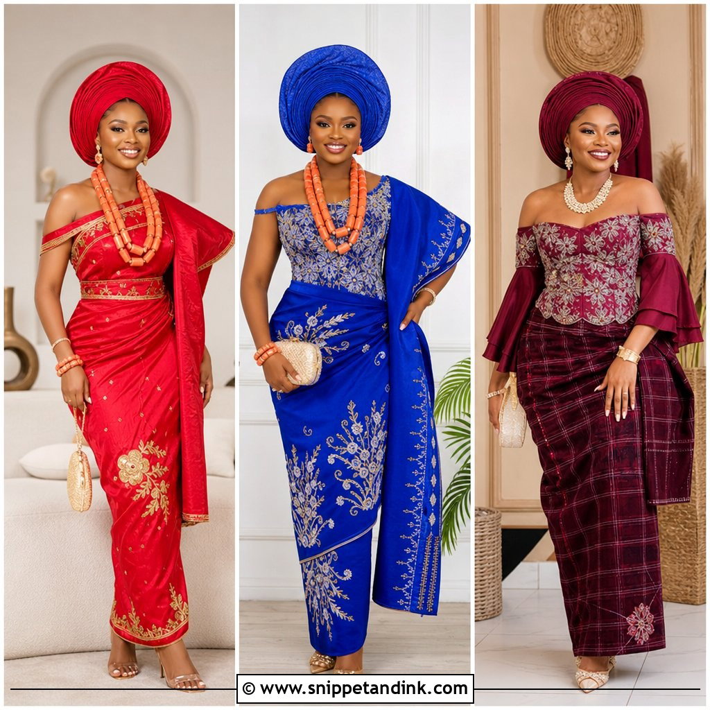20 Nigeria Bride Traditional Dress Ideas for a Regal Look