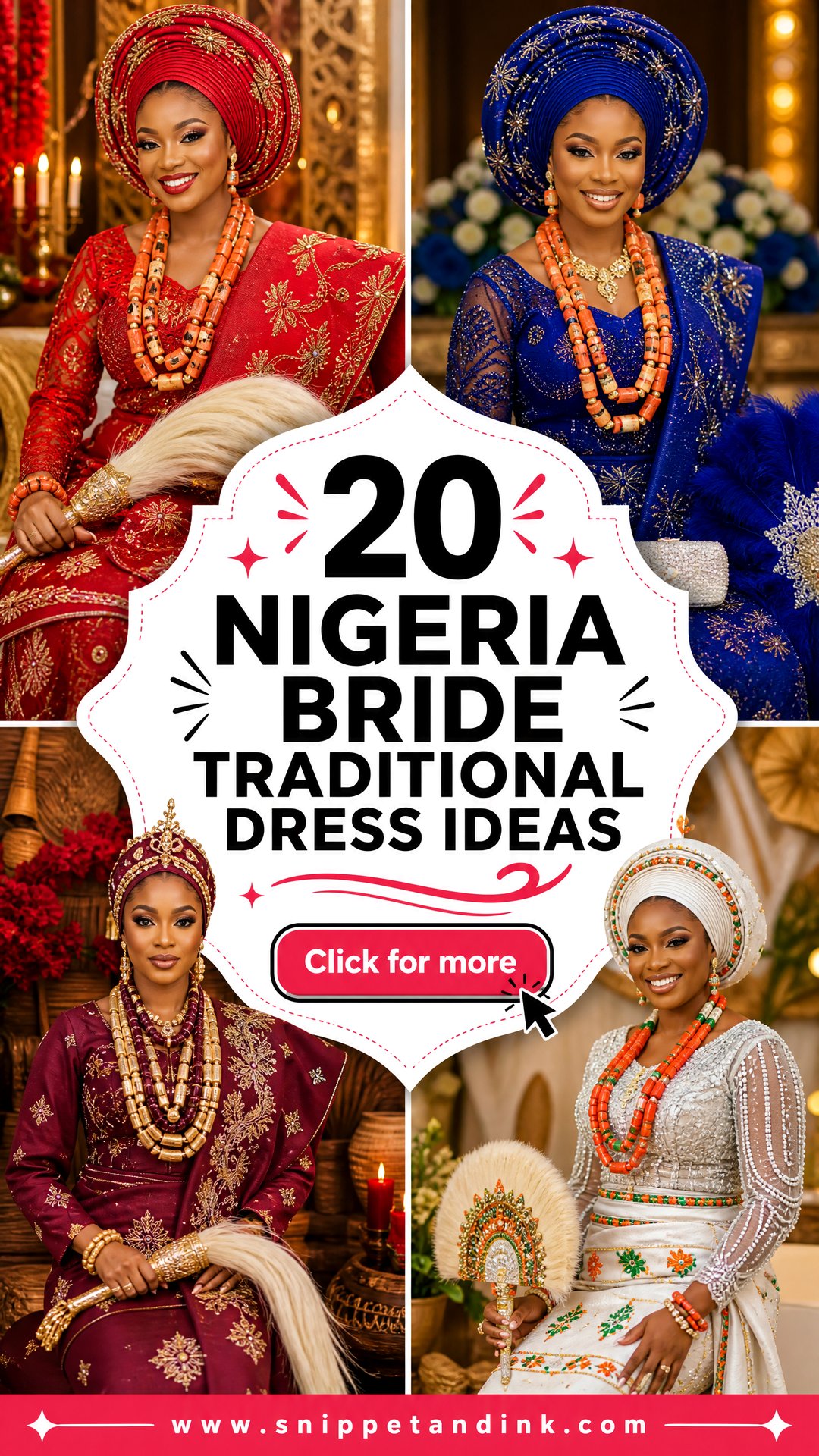 20 Nigeria Bride Traditional Dress Ideas for a Regal Look - 20 Nigeria Bride Traditional Dress Ideas for a Regal Look