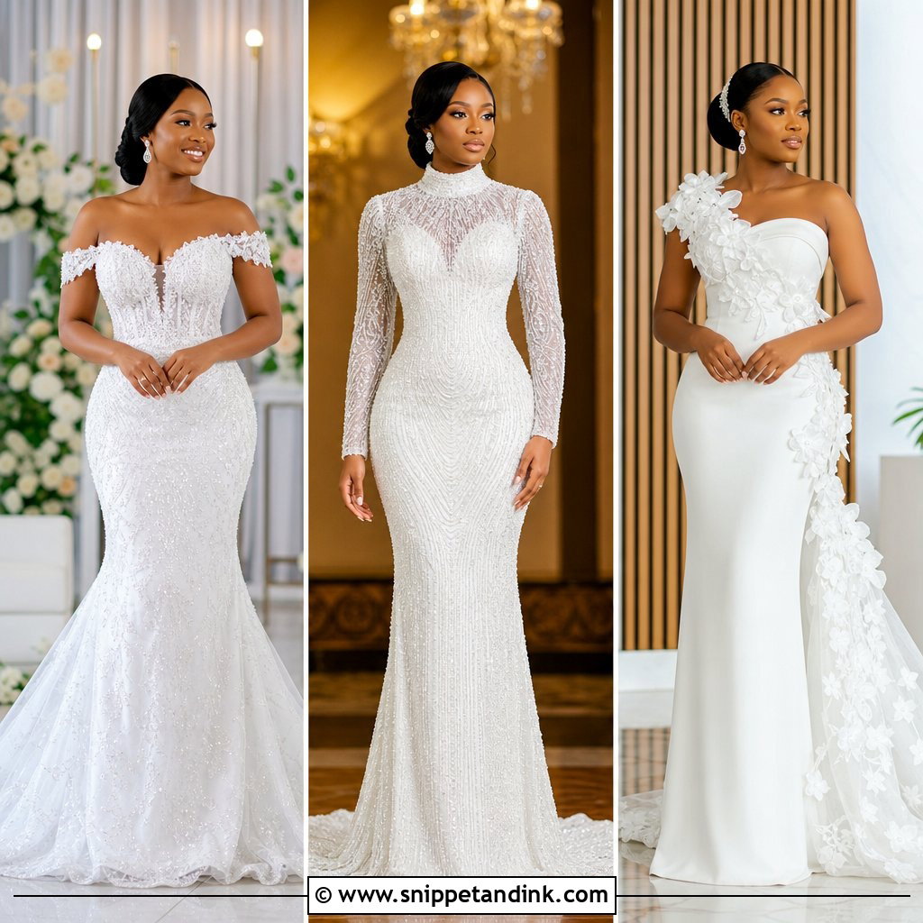 20 Nigeria Wedding Gown Styles for a Showstopping Bridal Look