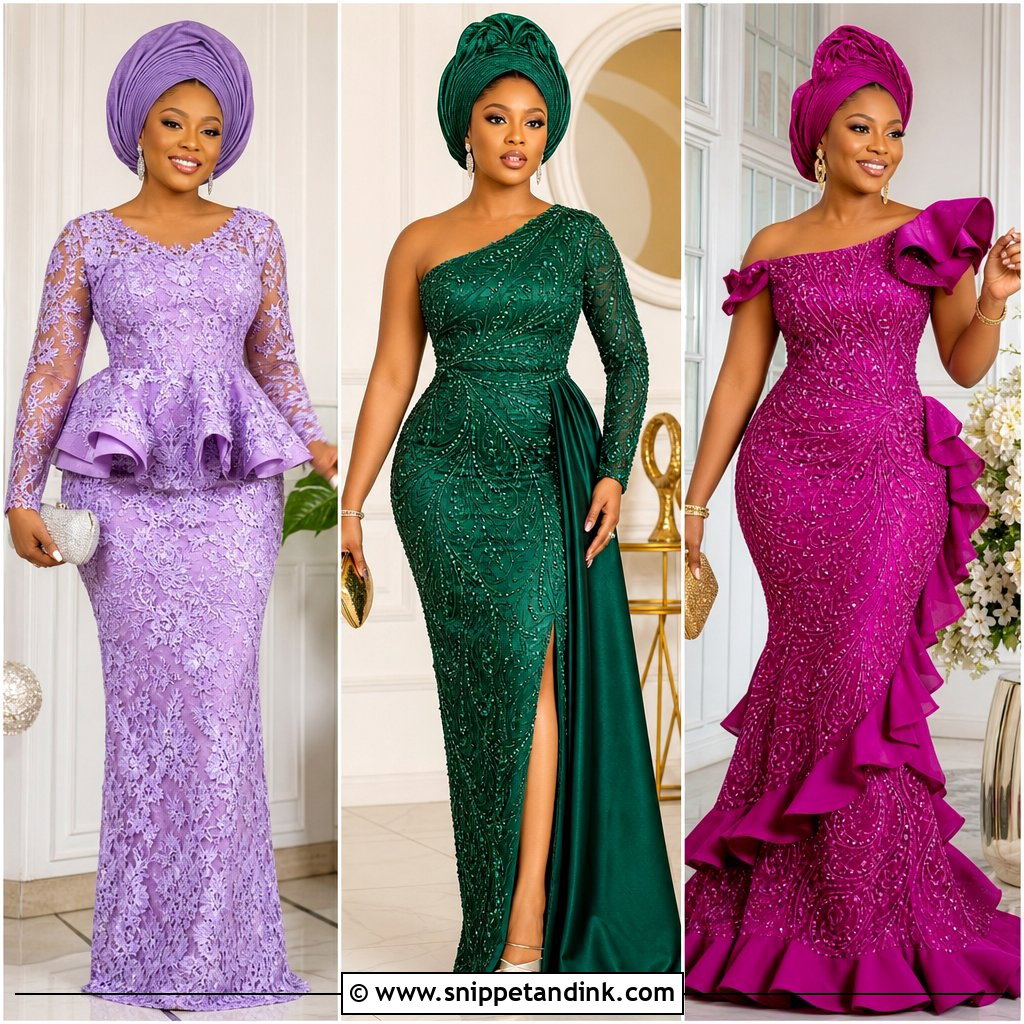 20 Nigerian Gown Ideas Made for Weddings and Special Events