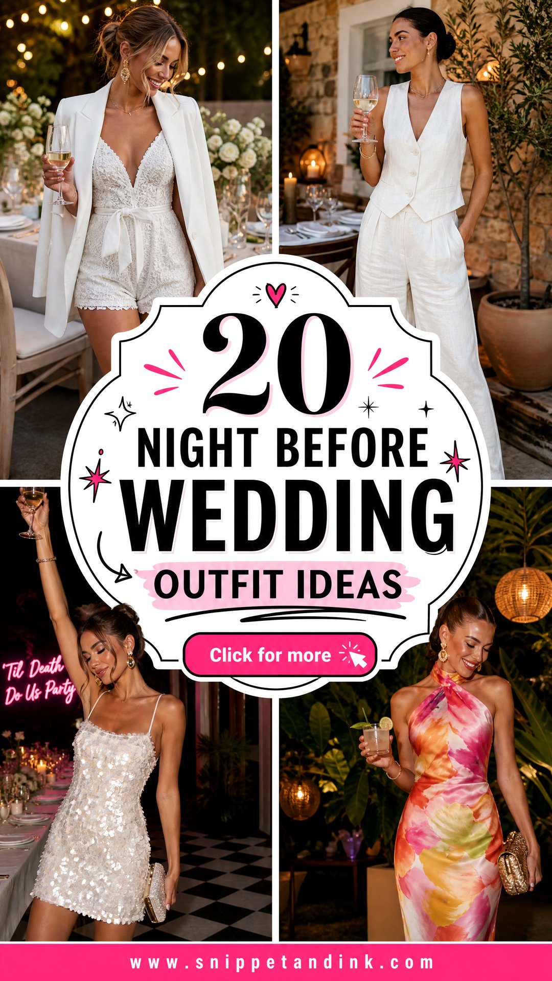 20 Night Before Wedding Outfit Ideas for a Chic Celebration - 20 Night Before Wedding Outfit Ideas for a Chic Celebration