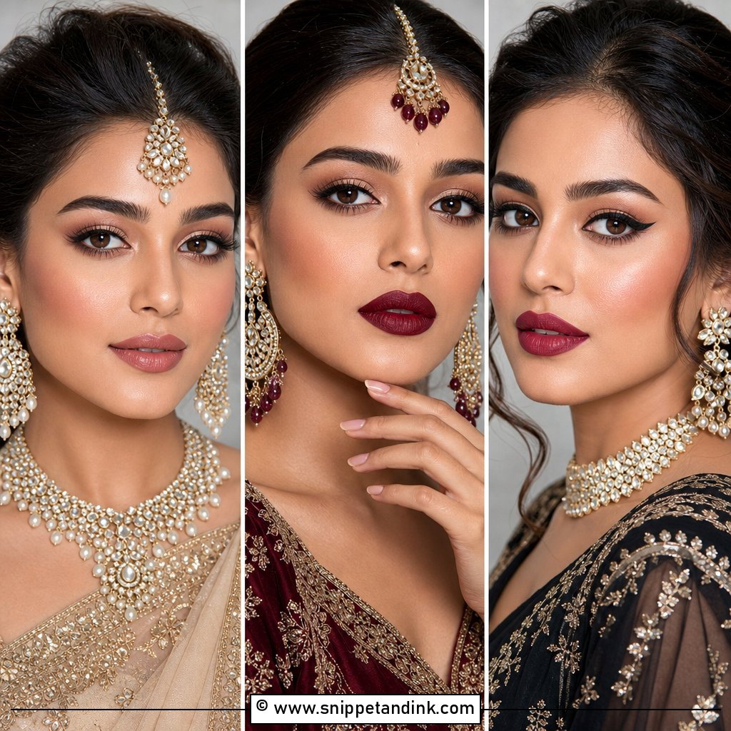 20 Night Wedding Makeup Ideas for Glam Evening Brides