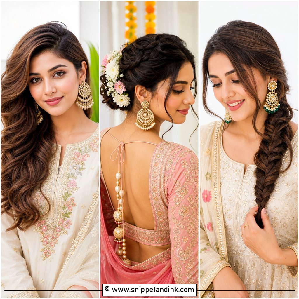 20 Nikah Bride Hairstyles for an Elegant Ceremony Look