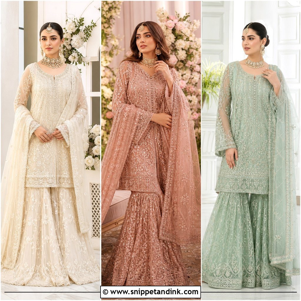20 Nikah Garara Ideas for a Timeless Bridal Celebration