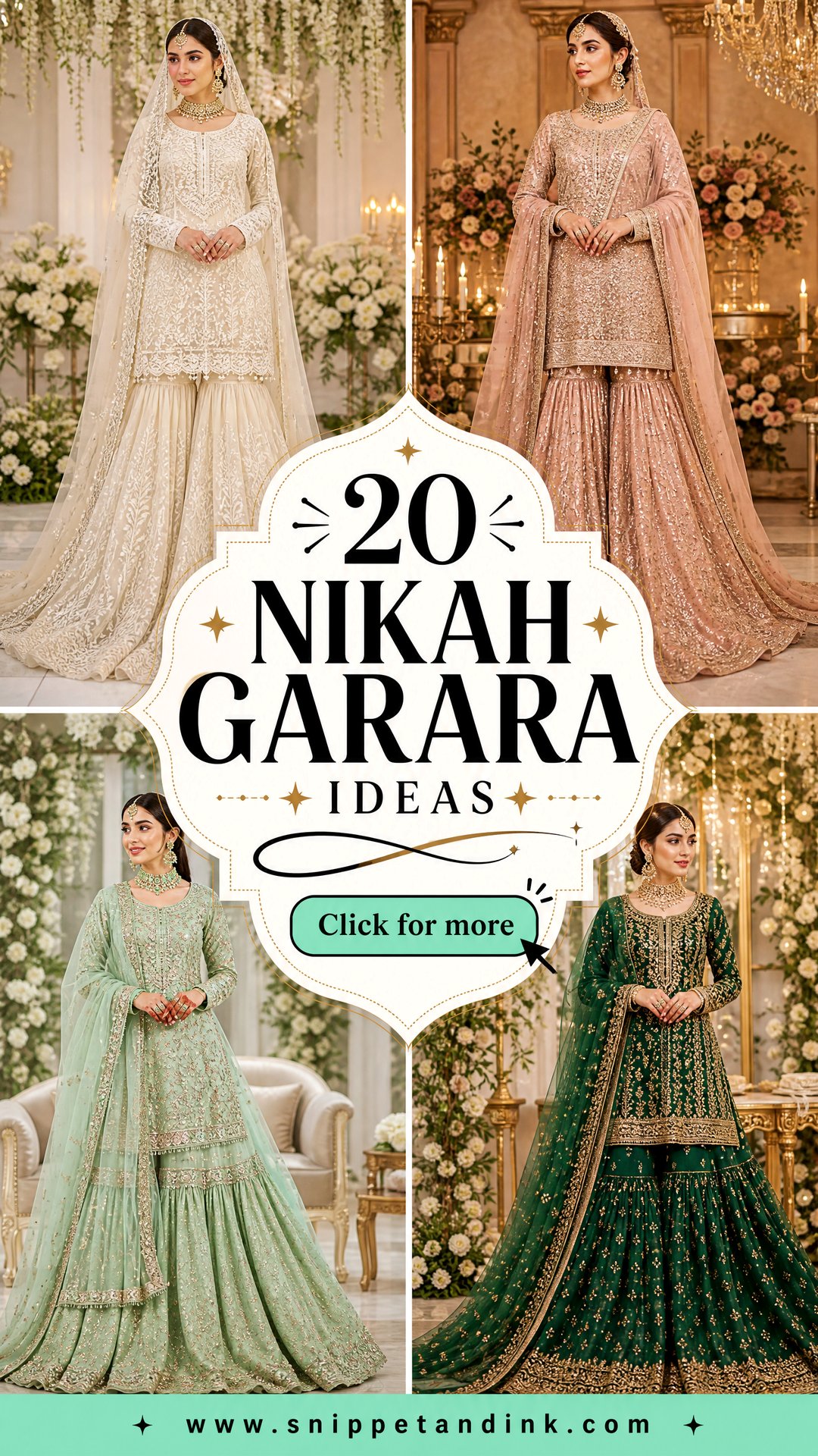 20 Nikah Garara Ideas for a Timeless Bridal Celebration - 20 Nikah Garara Ideas for a Timeless Bridal Celebration