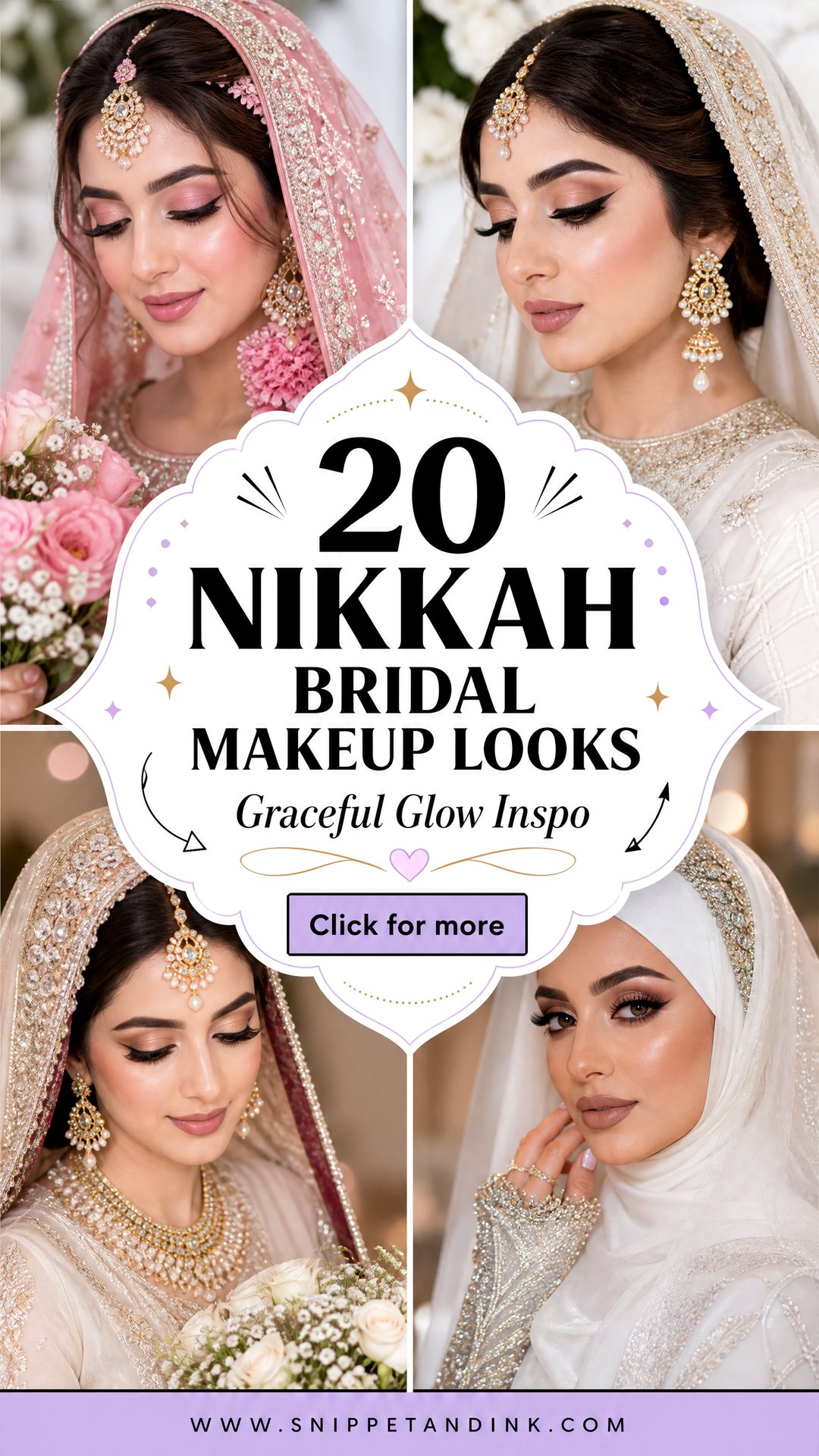20 Nikkah Bridal Makeup Looks for a Graceful Glow - 20 Nikkah Bridal Makeup Looks for a Graceful Glow
