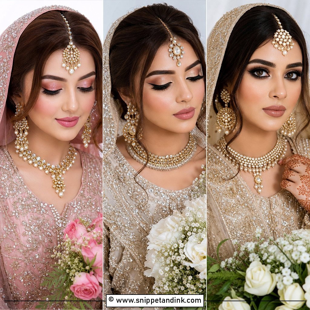 20 Nikkah Bridal Makeup Looks for a Graceful Glow