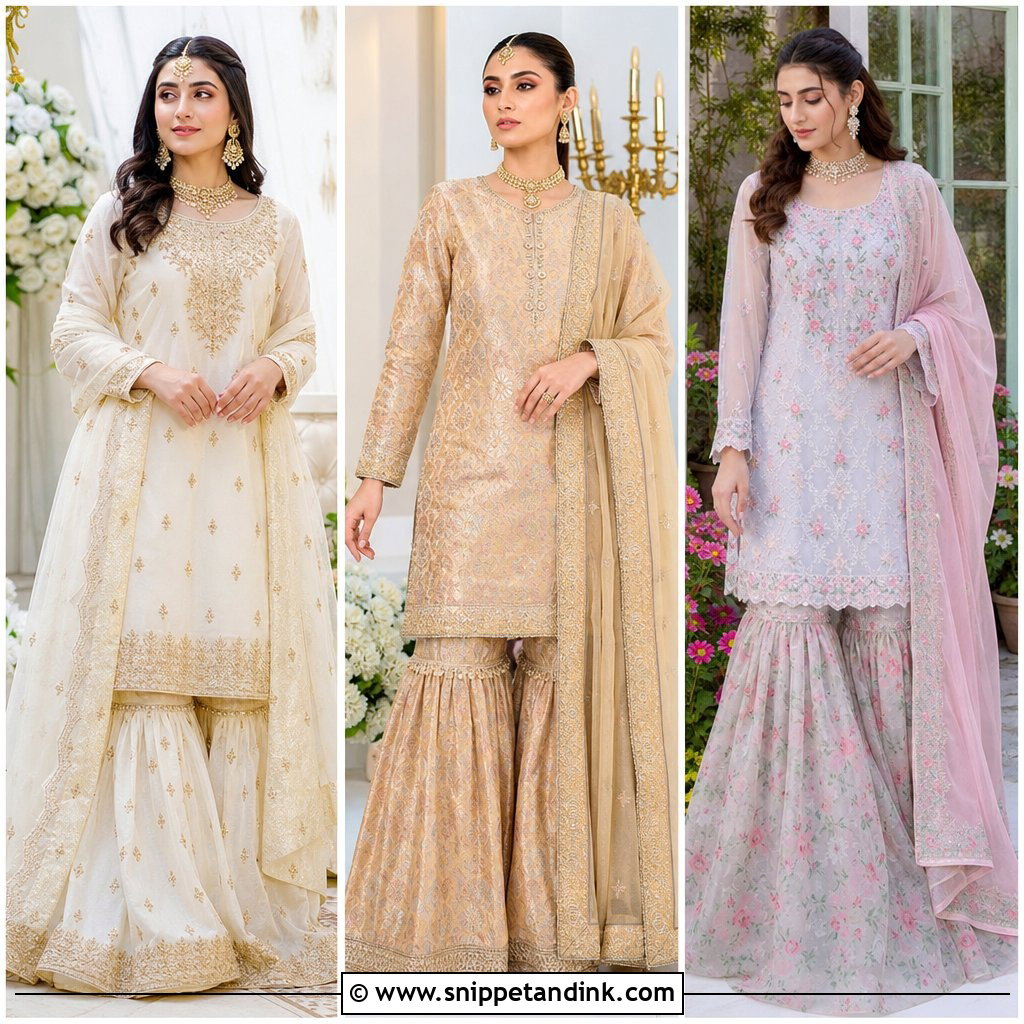 20 Nikkah Garara Ideas for an Unforgettable Bridal Statement