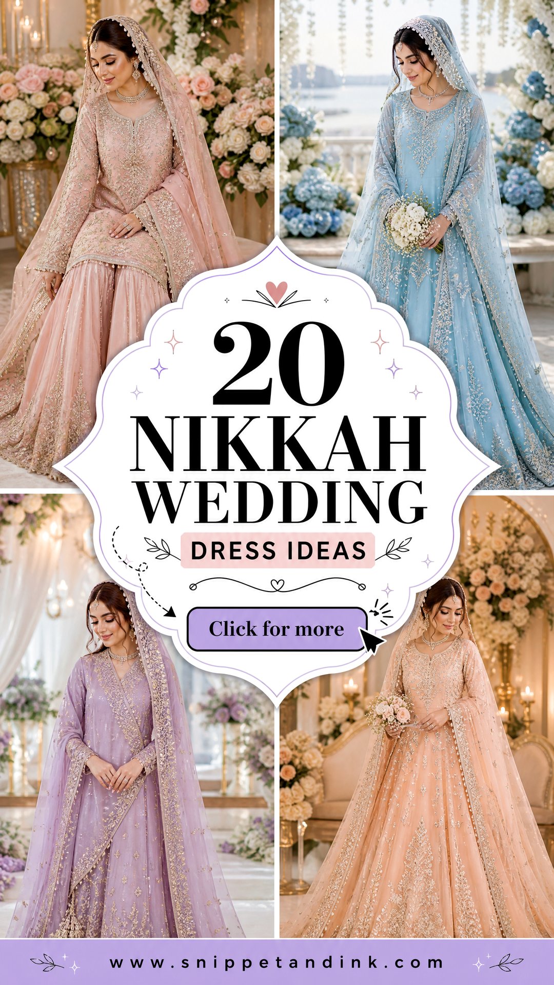 20 Nikkah Wedding Dress Ideas for a Meaningful Modern Ceremony - 20 Nikkah Wedding Dress Ideas for a Meaningful Modern Ceremony