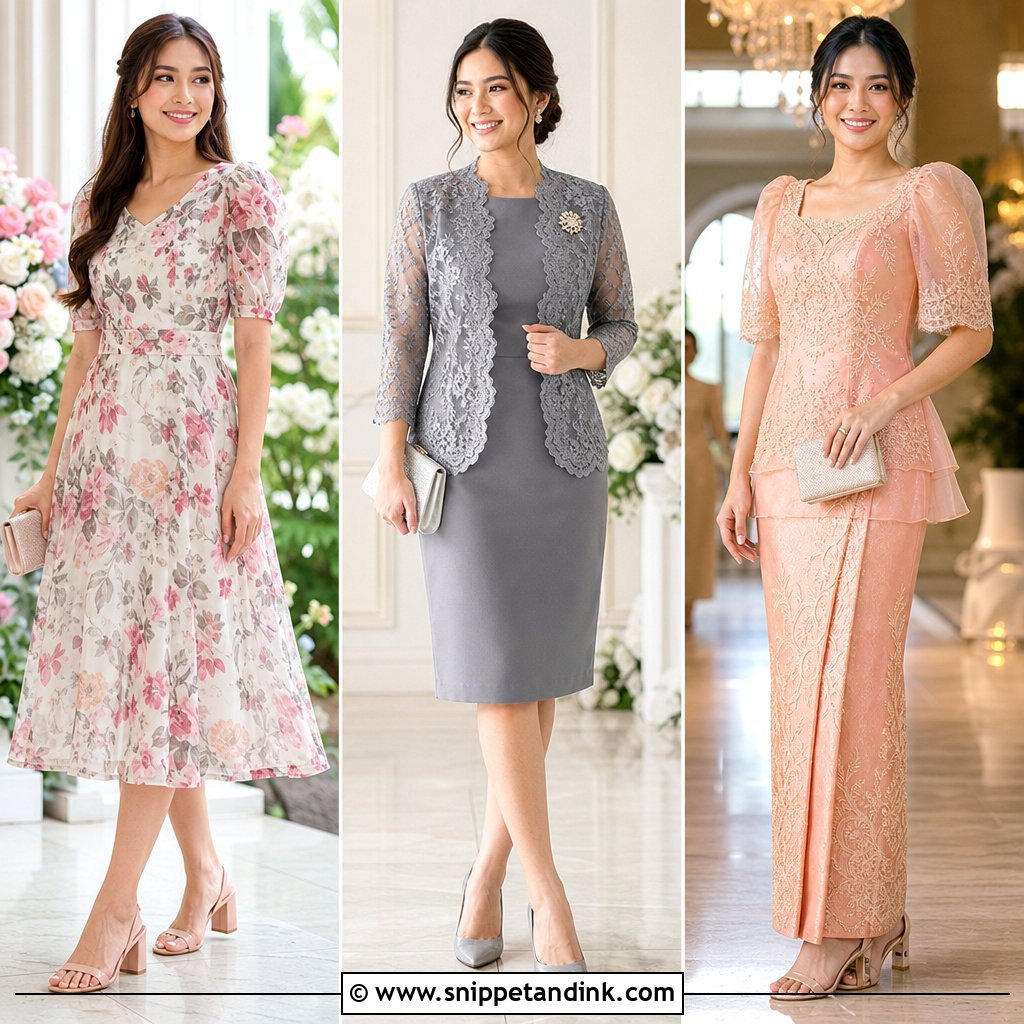 20 Ninang Outfit for Wedding Ideas for Every Elegant Entourage
