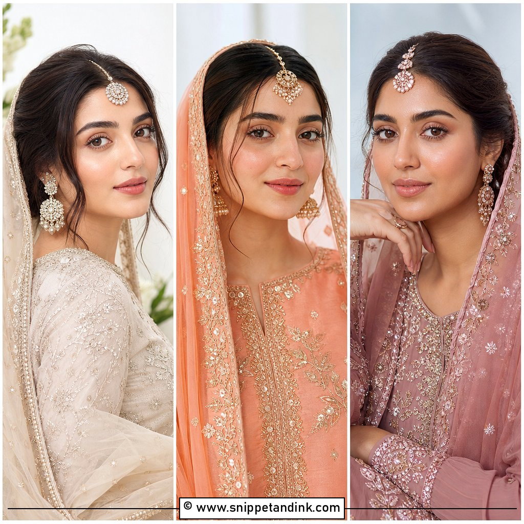 20 No Makeup Look for Wedding Ideas for Fresh Beauty