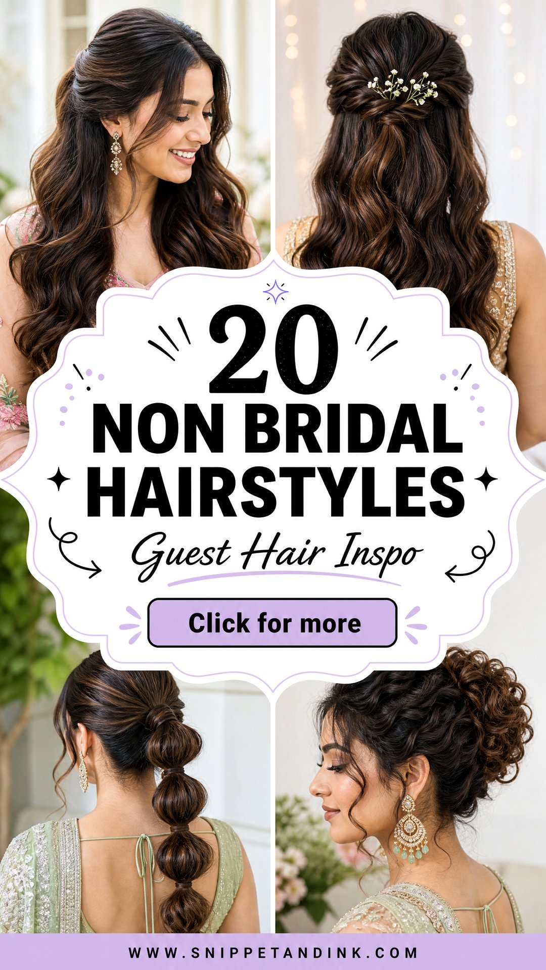 20 Non Bridal Hairstyles for Guests Sisters and Friends - 20 Non Bridal Hairstyles for Guests, Sisters, and Friends
