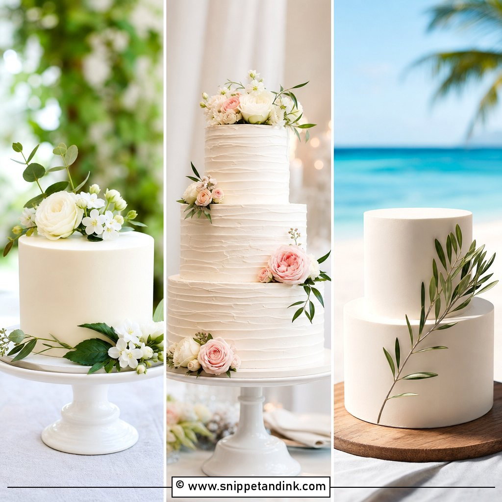20 Non Tiered Wedding Cake Ideas for Modern Couples