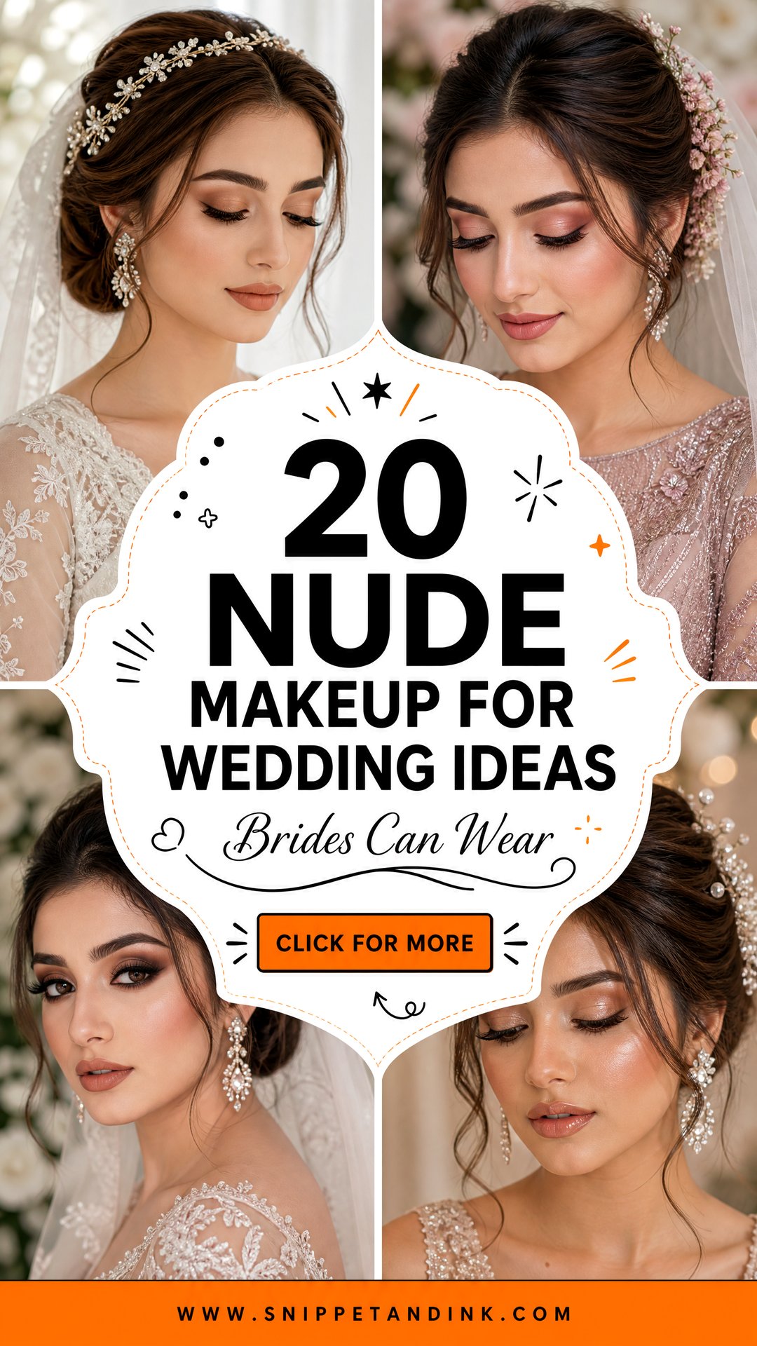 20 Nude Makeup for Wedding Ideas Brides Can Wear - 20 Nude Makeup for Wedding Ideas Brides Can Wear
