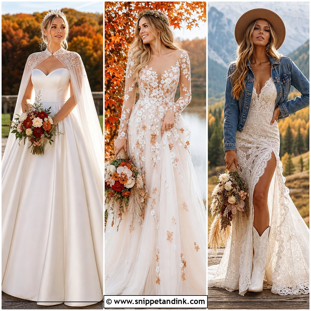 20 October Bride Ideas for an Unforgettable Autumn Wedding