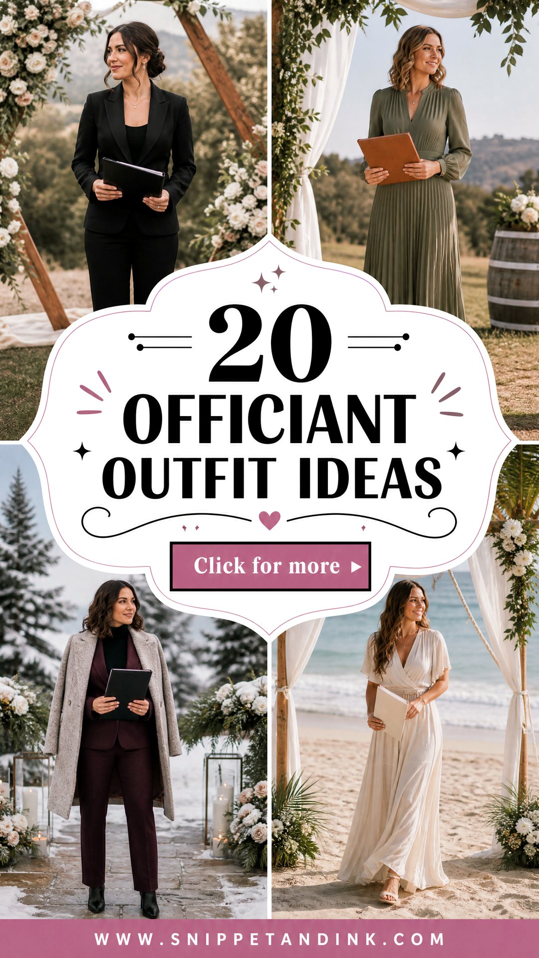 20 Officiant Outfit Ideas Polished Looks for Every Venue - 20 Officiant Outfit Ideas: Polished Looks for Every Venue