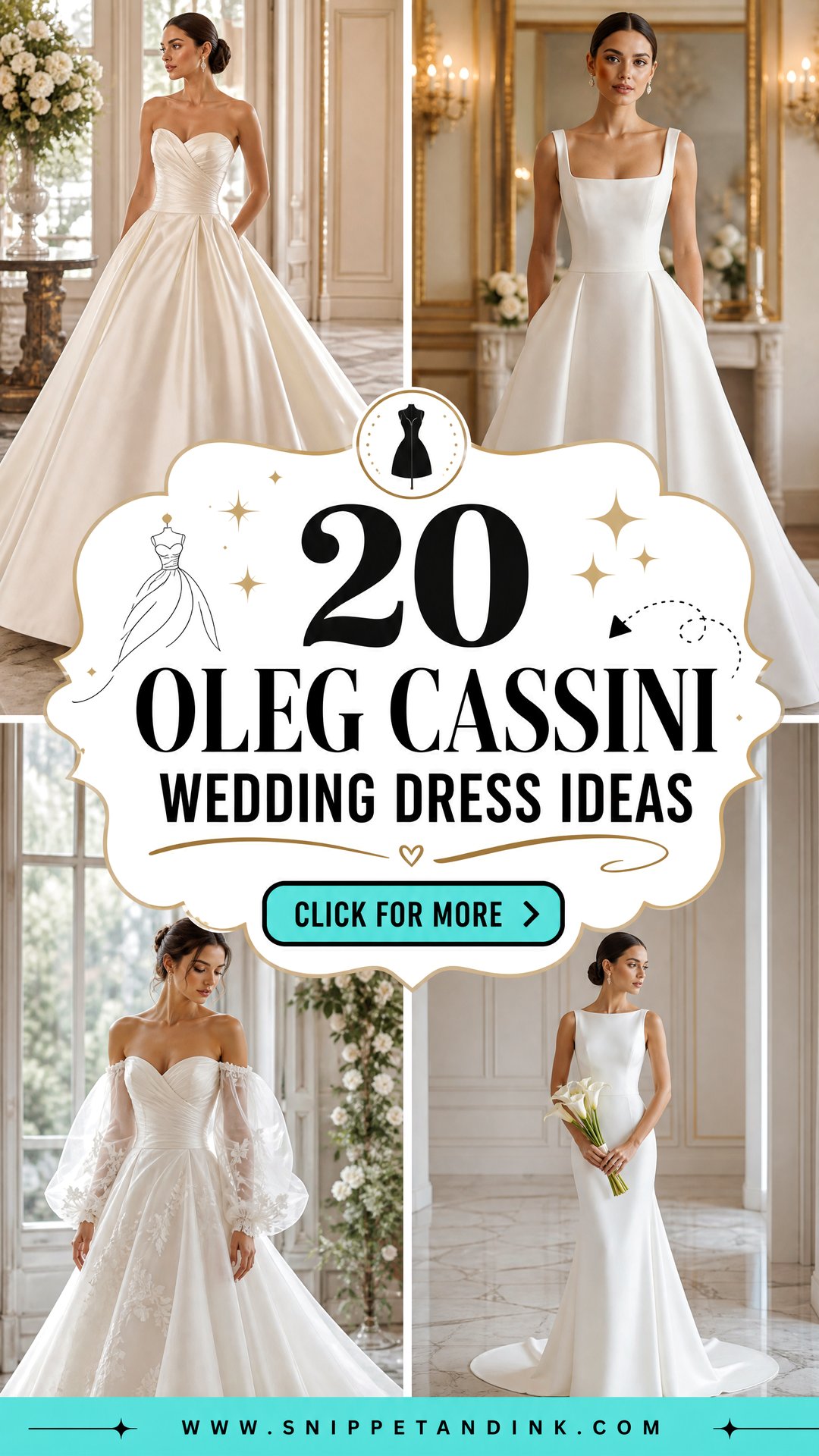 20 Oleg Cassini Wedding Dress Ideas Iconic Bridal Looks - 20 Oleg Cassini Wedding Dress Ideas: Iconic Bridal Looks